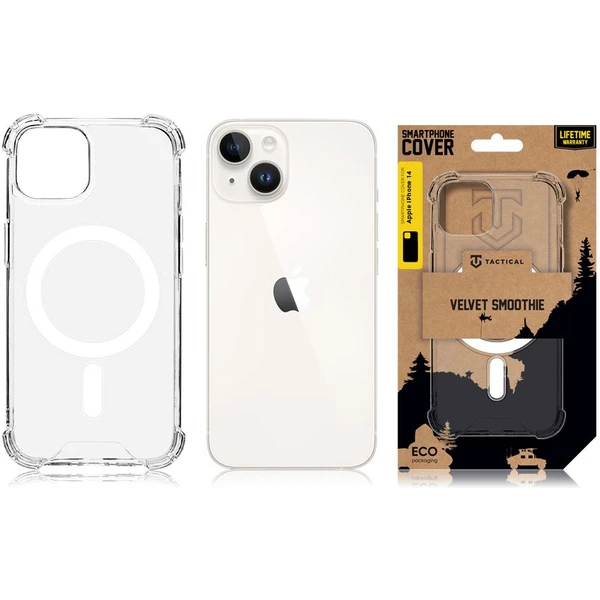 Tactical MagForce Plyo Kryt pre Apple iPhone 14 číry - Puzdra - Obrázok Z083000K01