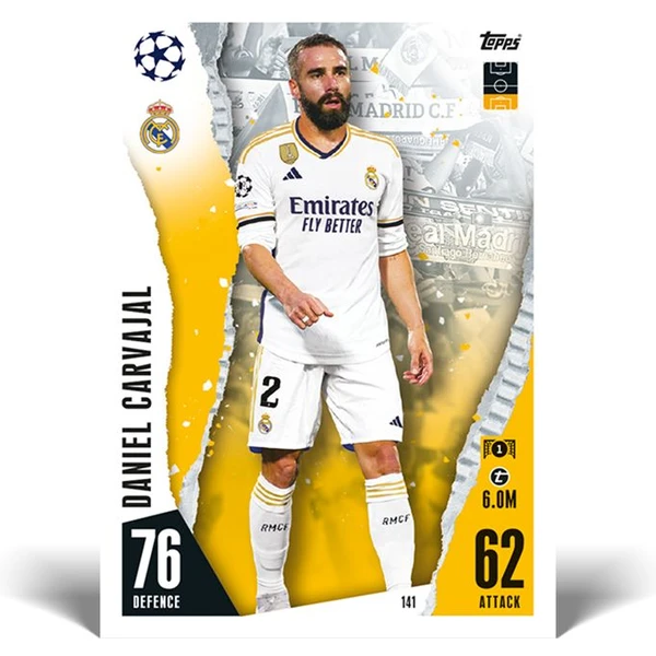Futbalové karty Topps UEFA UCL MATCH ATTAX 23/24 - Mega Multipack - Futbalové karty - Obrázok Z196000701