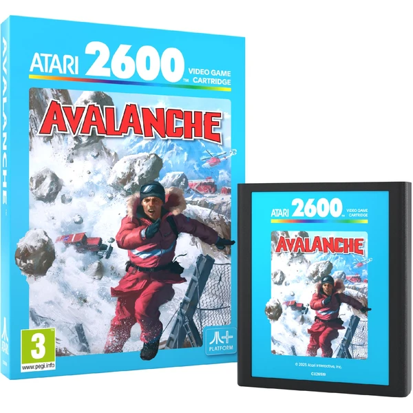 ATARI 2600 Avalanche (Atari) - Krabicové hry - Obrázok Z2EE000P01