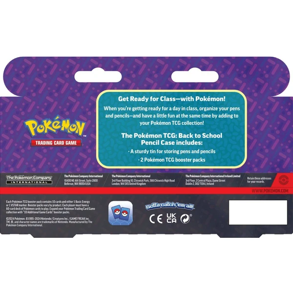 Pokémon TCG: Back to School 2024 - Peračník na ceruzky - Pokémon karty - Obrázok Z2H7000L01