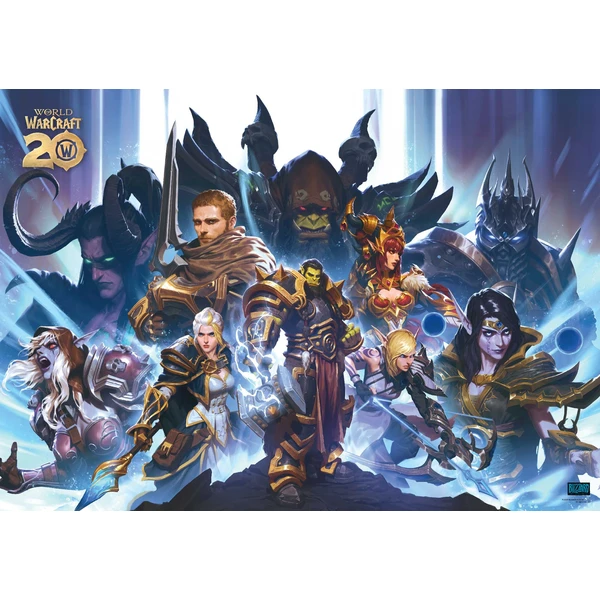 Puzzle Gaming: World of Warcraft 20th Anniversary (1000) - Puzzle - Obrázok Z2QE000N01