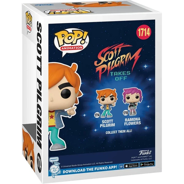 Funko POP! #1714 Animation: Scott Pilgrim - Scott Pilgrim - Funko POP! - Obrázok Z2UC000J01