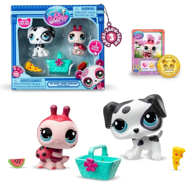 Náhodný set dvoch figúrok Hasbro Littlest Pet Shop (Pet Pairs Series 3) - Figúrky - Hlavný obrázok