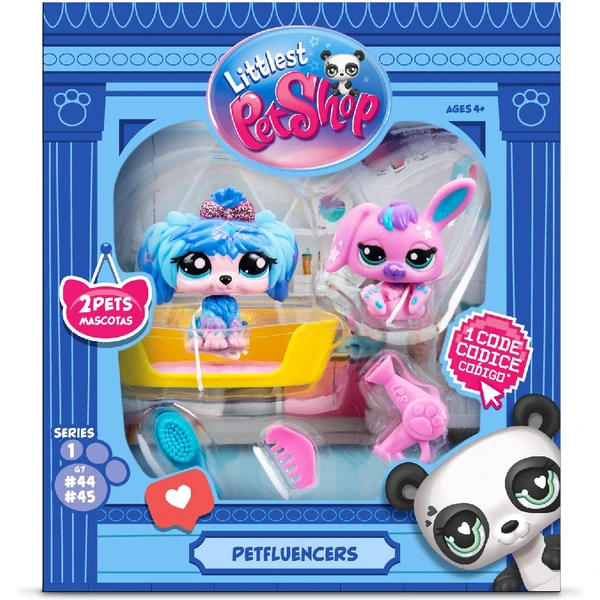 Littlest Pet Shop balenie 2 figúrok Petfluenceri MIX - Figúrky - Obrázok Z5O7000K01