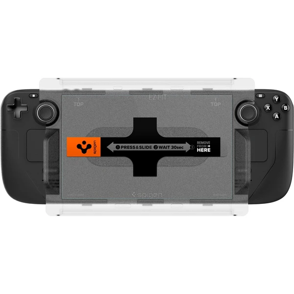 Spigen Glass tR EZ Fit tvrdené sklo pre Steam Deck - Ochranné fólie a sklo - Obrázok Z8K4G00101