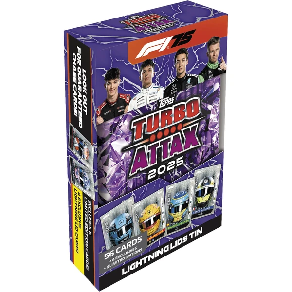 Topps Formula 1 2025 Turbo Attax - Mega Tin  - Karty Formula 1 - Obrázok ZAAF000K01