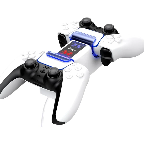iPega P5003 Dual Charger Dock na PS5 ovládače - Nabíjačky - Hlavný obrázok