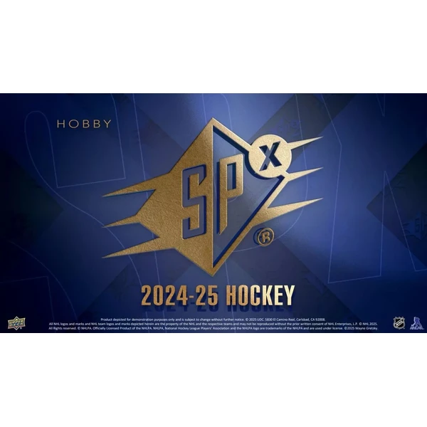 Hokejové karty Upper Deck 2024/25 SPx Hockey Hobby Box - Hokejové karty - Obrázok ZESF000N01