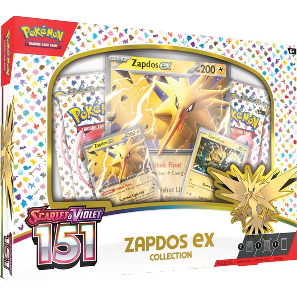 E-shop Pokémon TCG: Scarlet & Violet 151 - Zapdos ex Collection