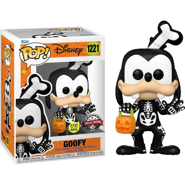 E-shop Funko POP! #1221 Disney: Skeleton Goofy (GITD)