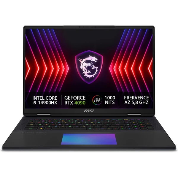 MSI Titan 18 HX A14VIG-213CZ čierna - Notebooky - Hlavný obrázok