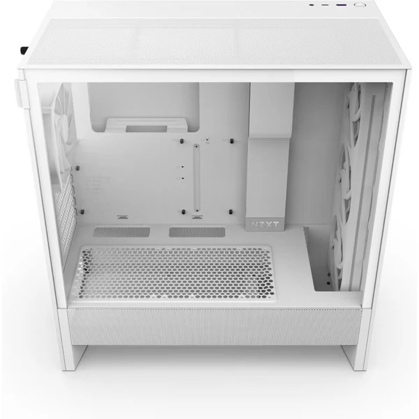 NZXT H5 Flow RGB biela - Počítačové skrine - Obrázok ZUGA000L01