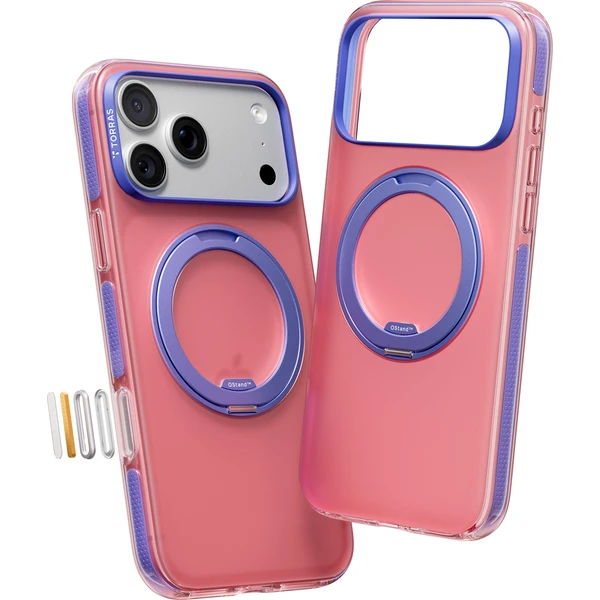 Torras Ostand O3 Hue MagSafe kryt iPhone 17 Pro Max blush pink - Puzdra - Obrázok a0d6ca89c016417db822d04385c176aa