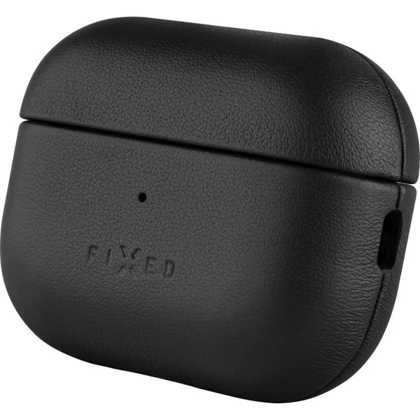 FIXED PodsLeather kožené puzdro s MagSafe pre Apple AirPods Pro 2 čierne - Puzdra - Obrázok a9959a92eaa14bc38c19b489ba08723b