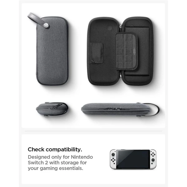 Spigen Klasden Pouch puzdro Nintendo Switch 2 šedé - Puzdra - Obrázok b19f6884888b46189045984418f26c06