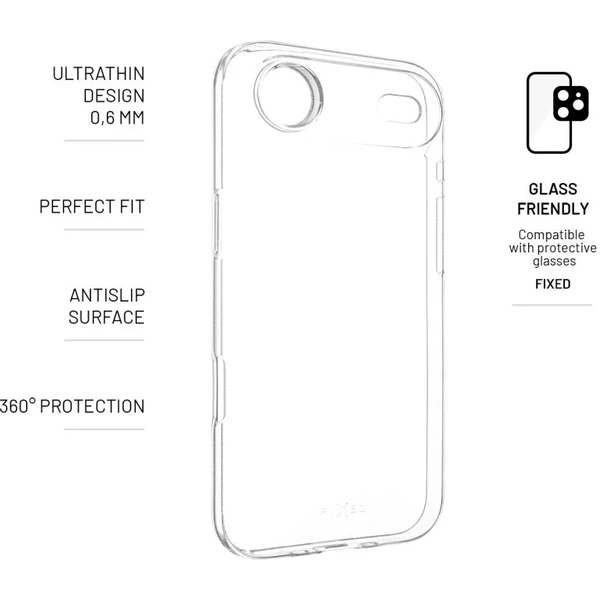 FIXED Story Slim TPU kryt Apple iPhone Air, 0,6 mm čirý - Puzdra - Obrázok b2d7125e5cdb47f98f90311f01f7a30e