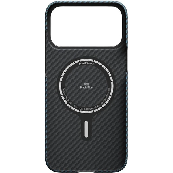 Pitaka Ultra-Slim Case MagSafe kryt iPhone 17 Pro Max Blue/Grey - Puzdra - Obrázok b62ffd59f34e471c829aca19ab5d5891