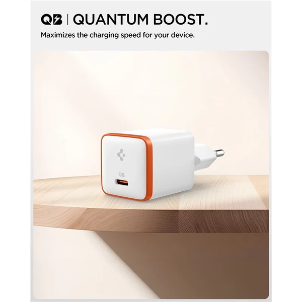 Spigen Essential (30W) USB-C nabíjačka biela - Nabíjačky - Obrázok c36d21dd1754461dabd639c7bf71eb15