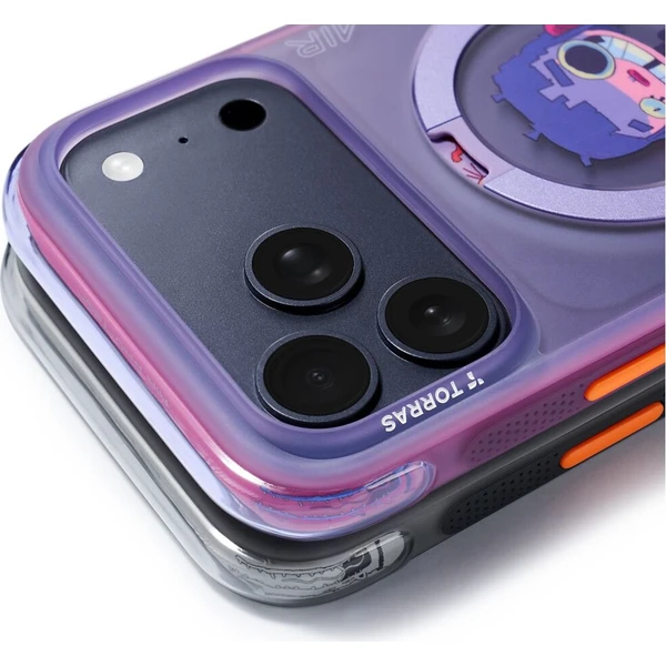 Torras Ostand Q3 Air Gawx Limited MagSafe kryt iPhone 17 Pro Neon night muse - Puzdra - Obrázok d_19c14491f4d7427384233ccf47674d65