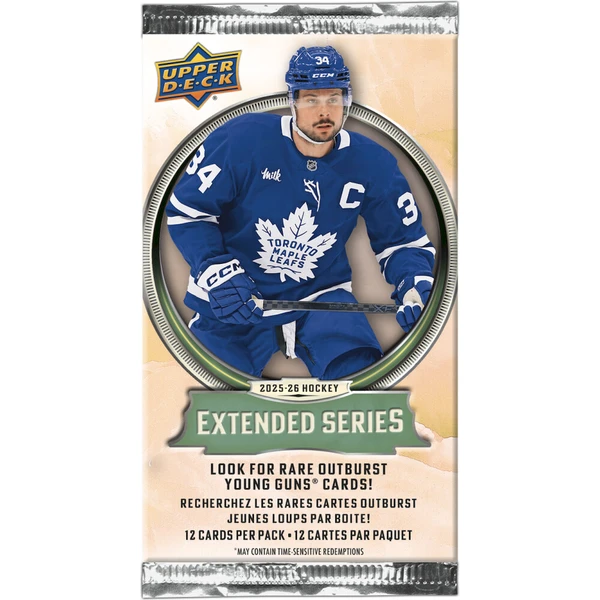 2025-26 Upper Deck Extended Series Hockey Blaster Box - Hokejové karty - Obrázok d_247d28195c44473189287ebb0ac28573