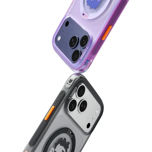 Torras Ostand Q3 Air Gawx Limited MagSafe kryt iPhone 17 Pro Max Neon night muse - Puzdra - Obrázok d_2ee9a00034654e308b8cc8b5ef75d275