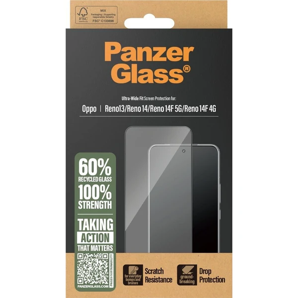 PanzerGlass® Ultra-Wide Fit sklo Oppo Reno13/Reno 14/Reno 14F - Ochranné fólie a sklo - Obrázok d_41c3c43da1e9438584ca4f5969a9a96c