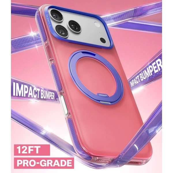 Torras Ostand O3 Hue MagSafe kryt iPhone 17 Pro blush pink - Puzdra - Obrázok d_4f6809164b514ac39ed0e773d0a03455