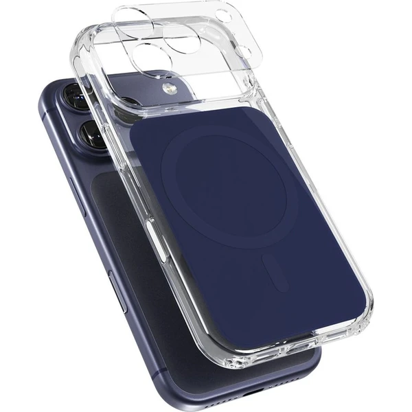 Epico Tile Mag+ kryt pre iPhone 17 Pro tmavomodrý - Puzdra - Obrázok d_568a653da8964fc4b419366b316d6074