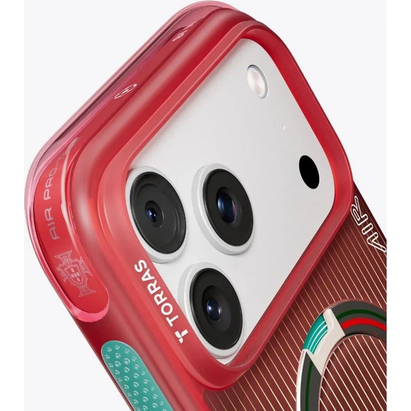 Torras Ostand Q3 Air World Cup Limited MagSafe kryt iPhone 17 Pro red & green - Puzdra - Obrázok d_5765ef69623e47858d2fb37f4ed61490