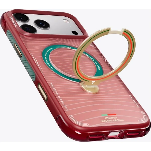 Torras Ostand Q3 Air World Cup Limited MagSafe kryt iPhone 17 Pro Max red - Puzdra - Obrázok d_5ab71caeec664967b92af3e9b6695d4b