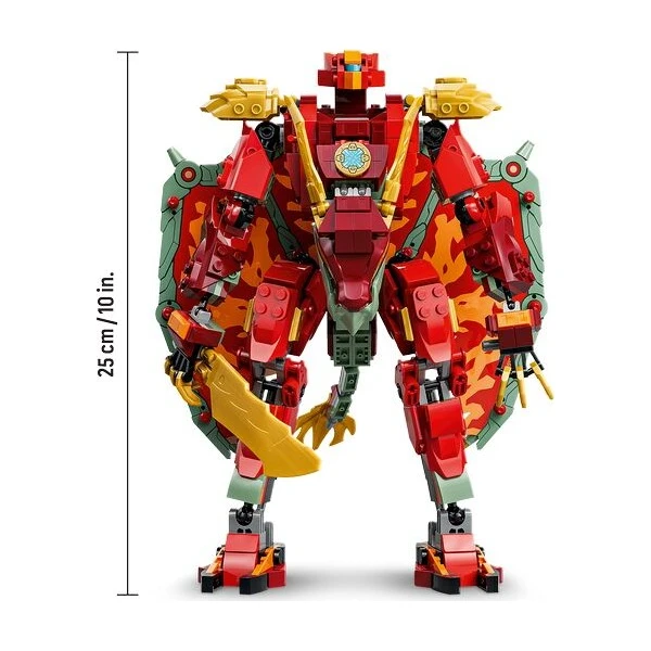 LEGO NINJAGO 71868 Wyldfyre a transformačný dračí mech - LEGO - Obrázok d_8542e3ee614c4fa888eee9c11d5dbbf7