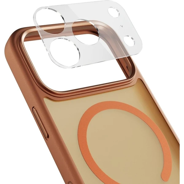 Epico HeroMatte Pro Mag+ MagSafe kryt iPhone 17 Pro oranžový - Puzdra - Obrázok d_9f04c07046734308973ae89031161f05