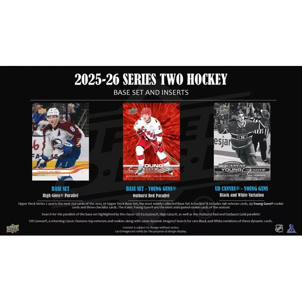 Hokejové karty 2025-26 Upper Deck Series 2 Hockey Hobby Box - Hokejové karty - Obrázok d_ac0214b190824aa8ada3693293f657a4