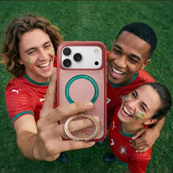 Torras Ostand Q3 Air World Cup Limited MagSafe kryt iPhone 17 Pro red - Puzdra - Obrázok d_ad9b87b5df6e41f189d80970843676a8