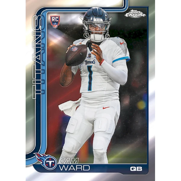 Zberateľské karty Topps 2025 Chrome Football - Mega Box - Futbalové karty - Obrázok d_bef3474487974c05b4a9b48da2cfe64b