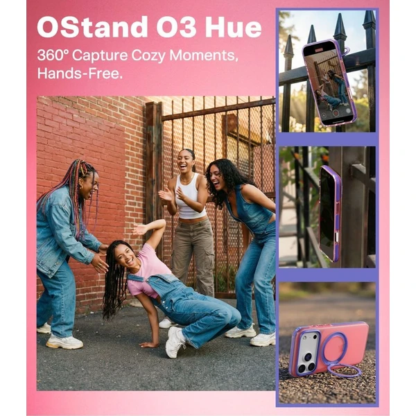 Torras Ostand O3 Hue MagSafe kryt iPhone 17 Pro blush pink - Puzdra - Obrázok d_e33553905d7a4db7a2e43084242d5119