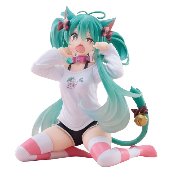 Hatsune Miku PVC Statue Desktop Cute Figure Hatsune Miku Cute 13 cm - Figúrky - Hlavný obrázok