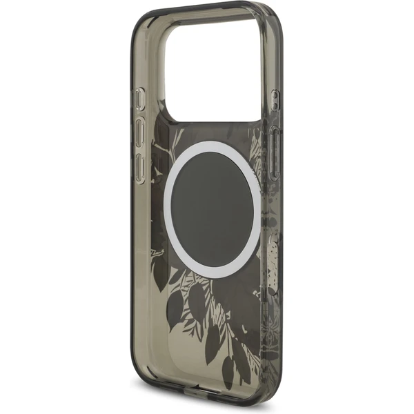 Guess IML Flowers Strap MagSafe kryt iPhone 17 Pro čierny - Puzdra - Obrázok dd53dd4b59254277ada97d64f308d5db