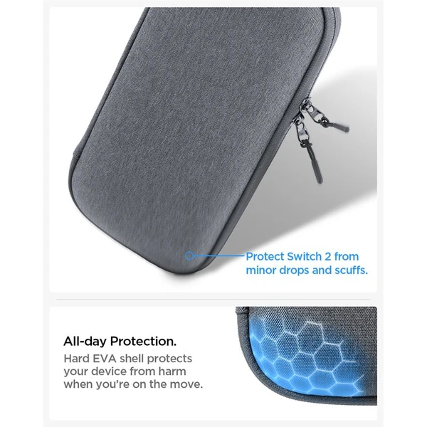 Spigen Klasden Pouch puzdro Nintendo Switch 2 šedé - Puzdra - Obrázok e073bd2a7bf14f45ab7728addc276667