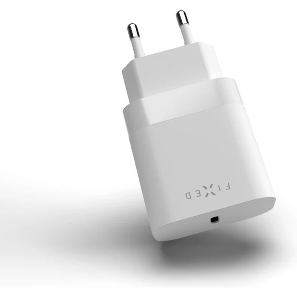 FIXED nabíjačka s USB-C výstupom a podporou PD 20W biela - Nabíjačky - Obrázok e5e464d567b8423bbc944ccea880c96a