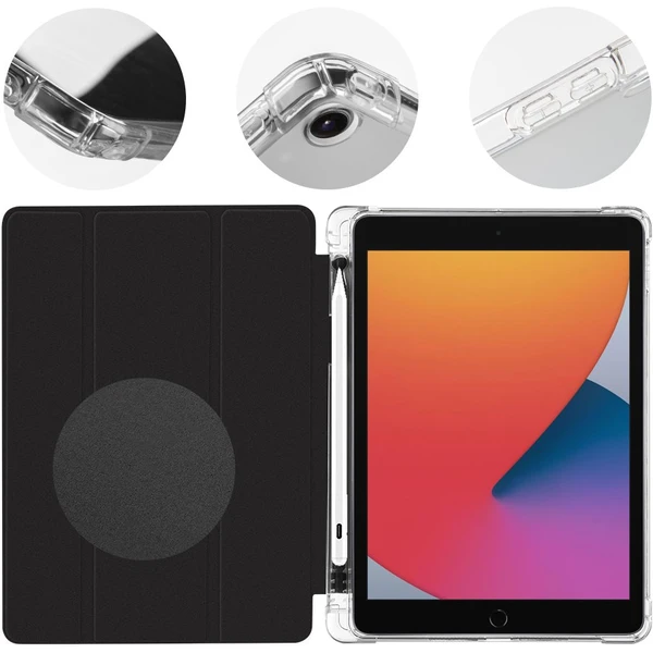 OBAL:ME MistyTab púzdro pre iPad 10.2 (19/20/21) čierne - Puzdra - Obrázok e83f3e24dc234f05841183995cb07260