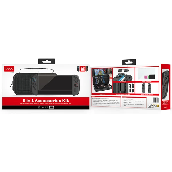 iPega SW2125 9v1 Sport Pack komplexná sada pre Nintendo Switch 2 - Konzolové príslušenstvo - Obrázok eddcbc83d2e547e5a762c0e4ce4457f3