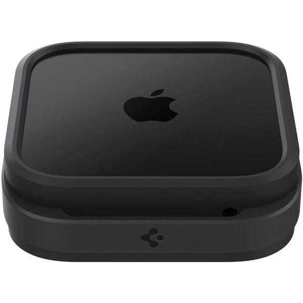 Spigen Silicone Fit Mount silikónový držiak pre Apple TV 4K 3th Gen (2022) čierny - Držiaky - Obrázok eeac1c9b15a248c39cb5fe53d8d6c11c